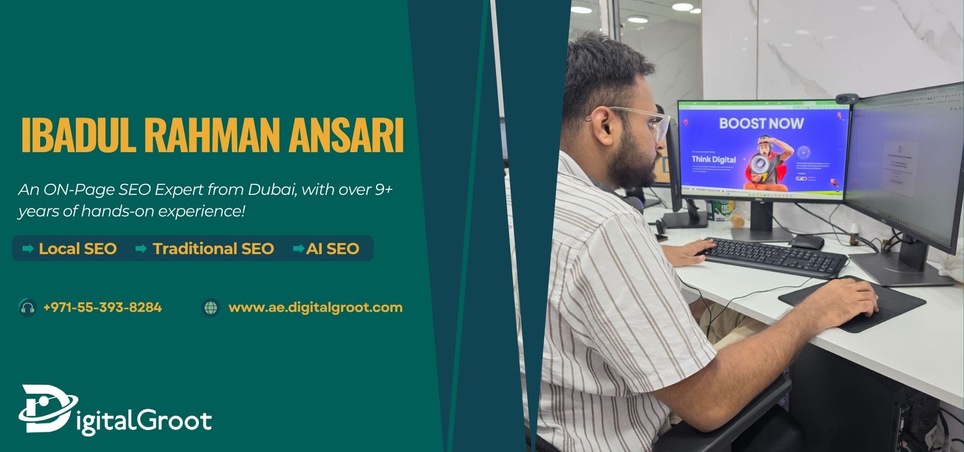 Ibadul Rahman On-Page SEO Expert from Dubai